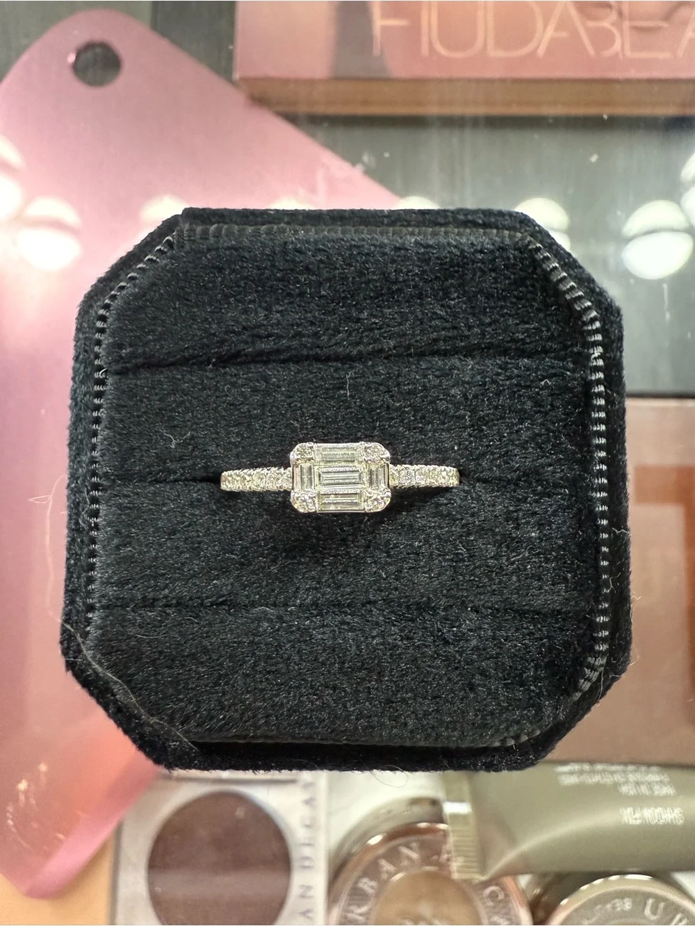 White Gold Diamond Ring